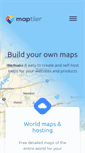 Mobile Screenshot of maptiler.com